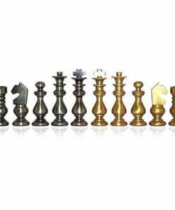 Jeu d'Echecs en Laiton "Little Français"