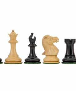 Jeu d'échecs Staunton en Bois de Buis et Ébène séries Highgrove