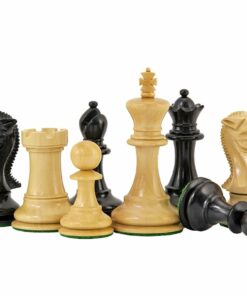 Jeu d'échecs Staunton en Bois de Buis et Ébène séries Highgrove