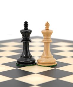 Jeu d'échecs Staunton en Bois de Buis et Ébène séries Highgrove