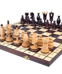 322-1-Ensemble-Professionnel-Tournois-6-Jeu-Echecs-Bois-Charme-Hêtre-Echiquier-Pliant-Bois-Acajou-Erable