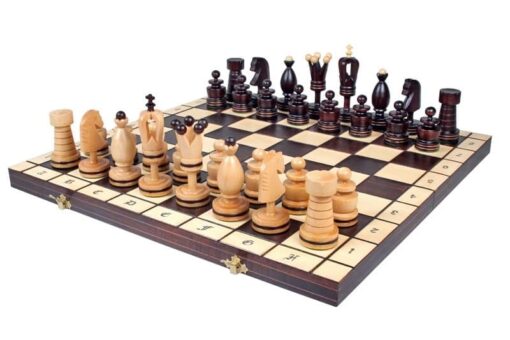 322-1-Ensemble-Professionnel-Tournois-6-Jeu-Echecs-Bois-Charme-Hêtre-Echiquier-Pliant-Bois-Acajou-Erable